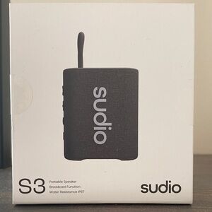 Studio S3 Black Portable Speaker